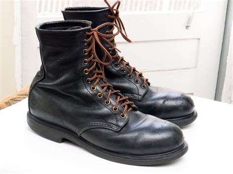 Red Wing 4473 Firefighter Boots Size 8 D Logger Boots Steel Toe Factory Seconds. . Red wing 4473